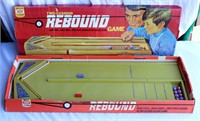 Vintage 1970s Ideal Rebound Game in Box