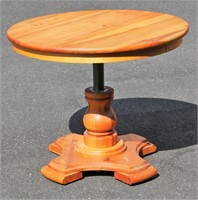 3' Wide Yield House Pine Adjustable Table