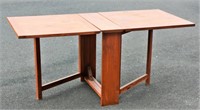 Vintage Folding Hide Away Dining Table