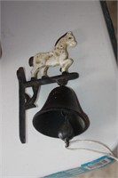 Cast Iron Horse Bell 7H