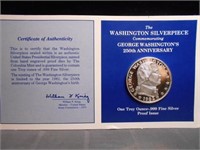 1982 Columbia Mint "The Washington Silver Piece"