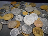 Large Lot - Vintage Foreign Coins