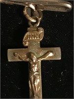 1/20 14K Gold Religious Cross Charm/Pendant