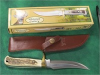 FROST CUTLERY STAG HANDLE KNIFE  GERMAN STEEL