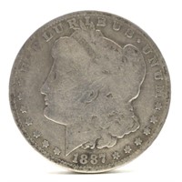 1887-O Morgan Silver Dollar - G