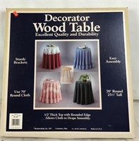 Decorator Wood Table