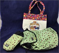 Longaberger Jelly Bean Tote and Lady Bug Back Pack