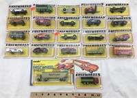 Collection of Fastwheels Toy Cars