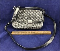 Small Coach Croc Print Purse