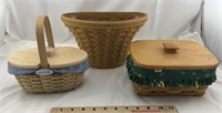 Collection of Longaberger Baskets