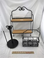 Collection of Longaberger Wrought Iron Pieces