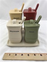 Longaberger Condiments Set