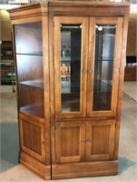 Hooker Furniture Walnut Two Piece Cabinet Set