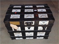 Antique American themed trunk