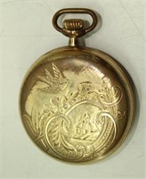 1923 15 Jewel Elgin Pocket Watch, 25 Year GF
