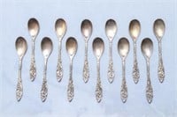 Gero Silver of Holland Demitasse Spoons Set of 12