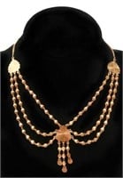 East Indian 22K Yellow Gold Necklace
