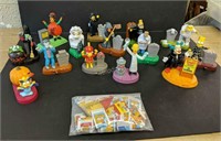 2001Burger King Halloween Simpson's Characters
