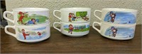 Set of 6 Campbell's Soup Cups