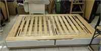 Double. Bed Frame with 4 Drawers