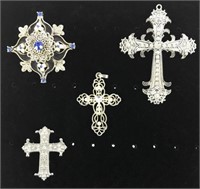 Costume Jewelry Pin/Pendants (4)