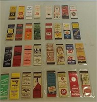 32 Advertising matchbooks