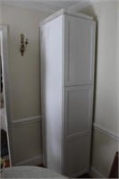 2 Door White Cabinet