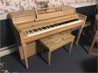 Wurlitzer Piano W/ Bench