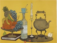 "UNTITLED" STILL LIFE NUMBERED PRINT