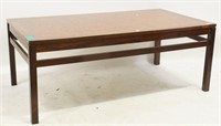 1960''s DANISH MODERN COFFEE TABLE WITH COPPER TOP