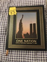 "one Nation America Remembers September 11" Book