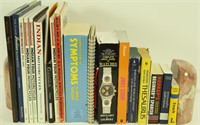 LOT TWENTY ONE "CARS, MOTORCYCLE, WATCHES'" BOOKS