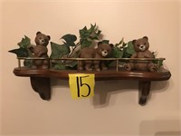 Shelf W/ 3 Bears