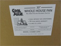 New Cool Attic 30" Whole House Fan