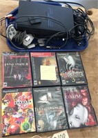 6 PS2 GAMES W/SYSTEM