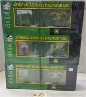 RAIL KING JOHN DEERE FREIGHT CARS