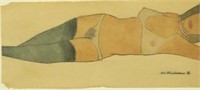 ATTRIBUTED TO TOM WESSELMANN "UNKNOWN" FEMALE NUDE