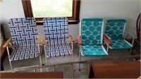 (6) outdoor chairs