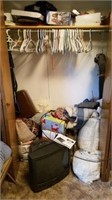 Contents of 2nd bedroom closet
