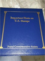 Important Firsts on US Stamps 
Postal