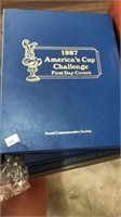 1987 America’s Cup Challenge 
First Day Covers