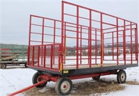 Stoltzfus 18’ steel side bale wagon