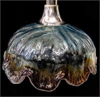 ITALIAN MID-CENTURY MODERN GLASS CEILING LAMP