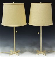 (PAIR) MID-CENTURY MODERN TABLE LAMPS