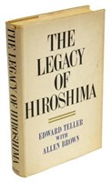 BOOK "THE LEGACY OF HIROSHIMA", SIGNED EDW. TELLER