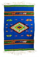 MEXICO MULTI-COLOR RUG, FAUNA, 7' x 5'2"