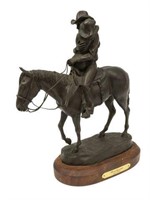 VIC KOPYCINSKI (TEXAS) WESTERN BRONZE, RENDEZVOUS