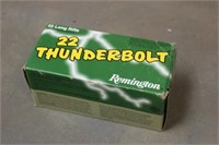 (500) RNDS Remington 22LR Thunderbolt  Ammunition
