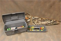 Tackle Box w/Assorted Shells & Buck Commander Gun