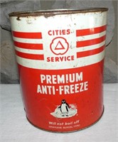Cities Service Premium Anti-Freeze 1 Imp. Gal. Can
